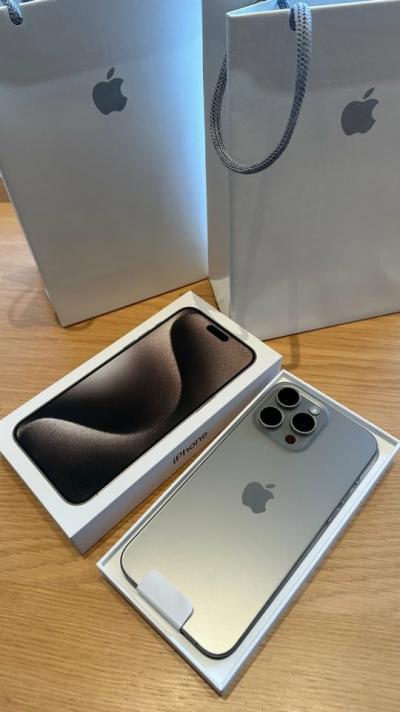 Apple iPhone 15 Pro  = 550 EUR , iPhone 15 Pro Max