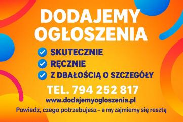 Dodajemy ogłoszenia  - do 800 portali