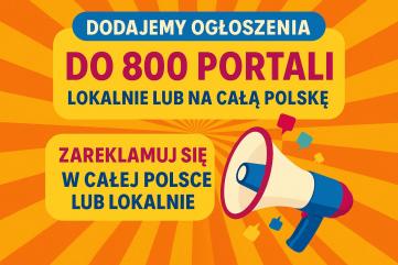 Dodajemy ogłoszenia  - do 800 portali
