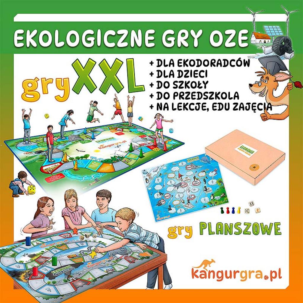 EKO GRY XXL dla dzieci OZE - czyste powietrze 