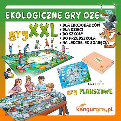 EKO GRY XXL dla dzieci OZE - czyste powietrze 