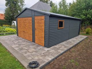 Garaże blaszane producent, blaszak drewnopodobne, 