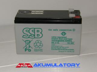 NOWY Akumulator AGM VRLA SSB SBL 9-12L (12V 9Ah)