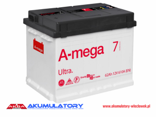 NOWY Akumulator AMEGA Ultra M7 12V 62Ah 610A