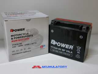 NOWY akumulator  BPower YTX20-BS 12V 18Ah