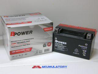 NOWY akumulator BPower YTX7A-BS﻿ 12V 6Ah