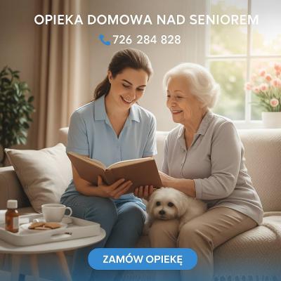 Opieka seniora Włocławek z zamieszkaniem.  