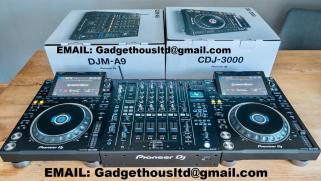 Pioneer CDJ-3000, Pioneer DJM-A9, Pioneer DJM-V10