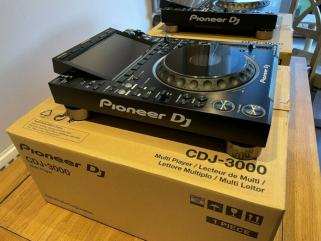 Pioneer CDJ-3000 Player i Pioneer DJM-A9 DJ-Mikser