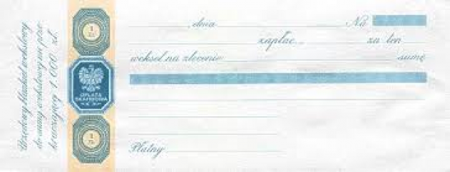 Pożyczka pod Weksel