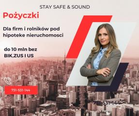 POZYCZKI POZABANKOWE POD ZASTAW NIERUCHOMOSCI