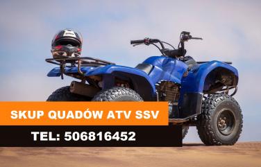 SKUP QUADÓW QUAD QUADY ATV BUGGY SSV 4X4 CAŁA PL