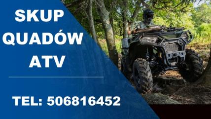 SKUP QUADÓW QUAD QUADY ATV SSV CAŁA POLSKA 