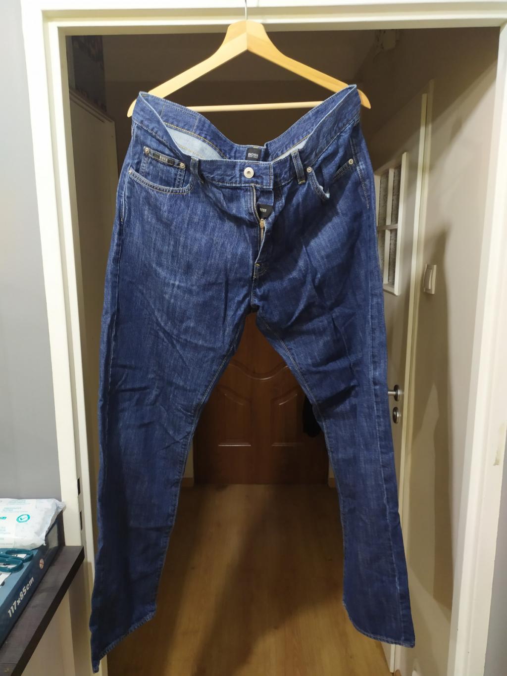 Spodnie jeansy męskie Hugo Boss W38 L32 - jak nowe