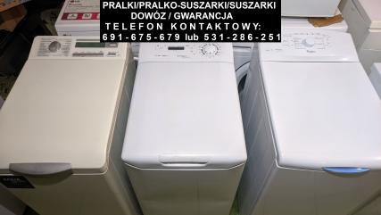 Używane pralki automatyczne/pralko-suszarki