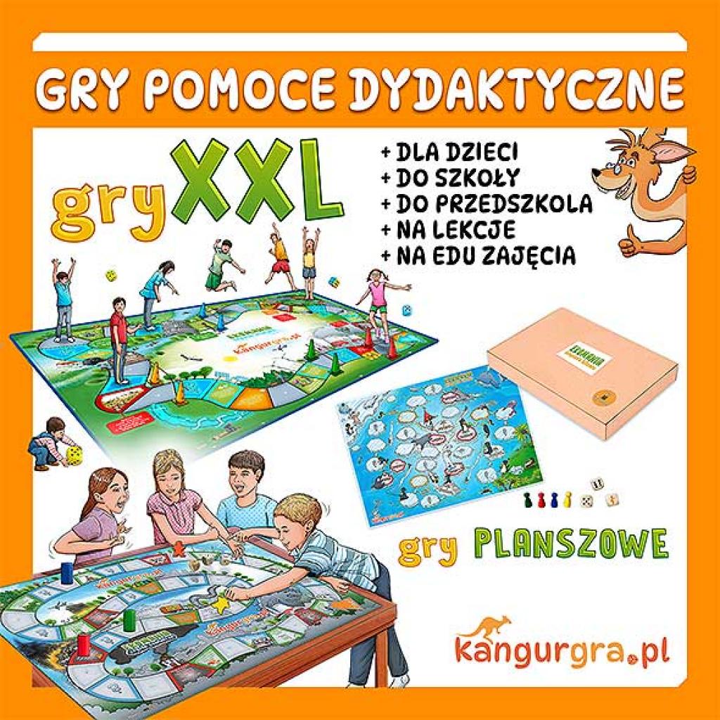 wielkie gry planszowe pomoc dydaktyczna dla DZIECI